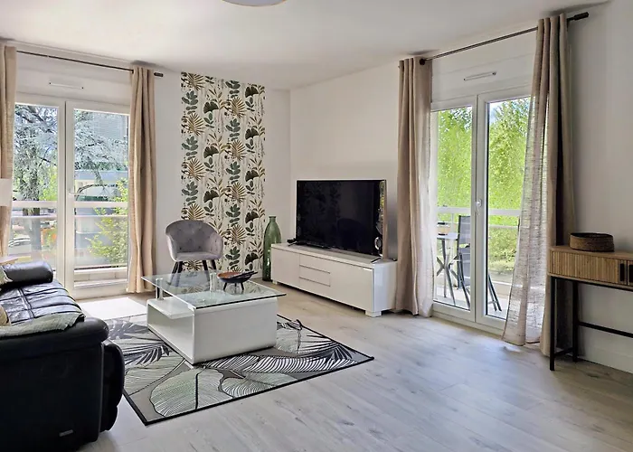 L\'Harmonie, Appartement 2 Chambres Proche Du Lac, Calme Et Lumineux